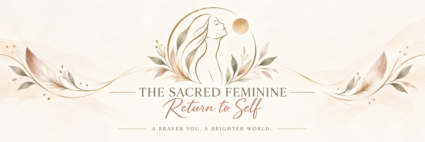 The Sacred Feminine — Return to Self. A Braver You. A Brighter World.