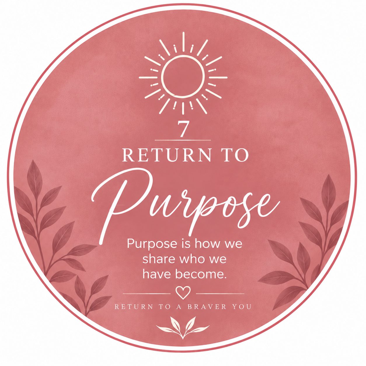 Return to Purpose